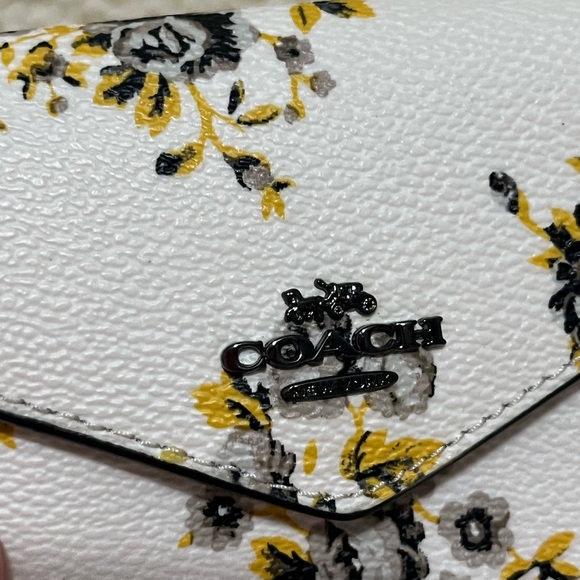 Coach Prairie Print Envelope Card Wallet New - Picture 6 of 12